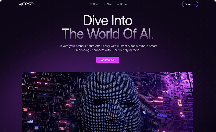 Abstract flowing waves