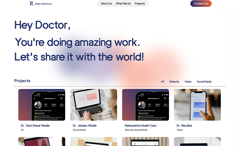 Abstract flowing waves